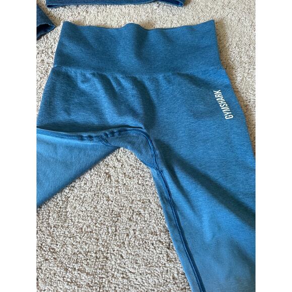 Gymshark ombre blue workout set, size XS - Picture 4 of 6